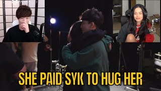 Valkyrae and Sykkuno talk about THE HUG