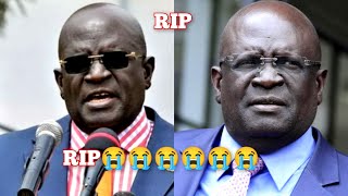 BREAKING NEWS! What Caused Professor George Magoha Death😭