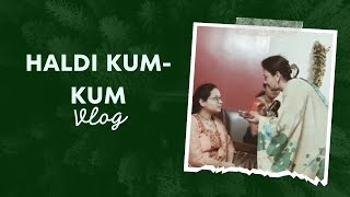 vlog 108  In law's ke sath # Nagpur mai pahali haldi Kumkum