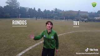 Nadia Khan takes on this PakistanFootballOfficial @pakistanotballofficial football#footballedits
