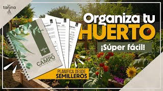 PLANIFICA tu Huerto FÁCIL 👍 Cuaderno de Huerto + REGALO 🎁