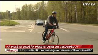 Kā pilsētā drošāk pārvietoties ar velosipēdu?