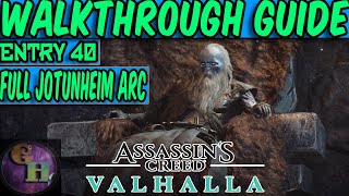 ASSASSIN'S CREED VALHALLA WALKTHROUGH GUIDE - FULL JOTUNHEIM ARC