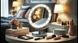 💄 Fancii Rechargeable Travel Makeup Mirror | Best Mini Travel Mirror With Light 💄