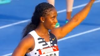 Shellyann Fraser MAKE THEM CRY In Women’s 200m HEATS AT JAMAICA NATIONAL TRIALS