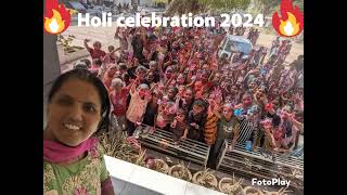 Holi and Dhuleti celebration 2024 @ Budhel Kanyashala