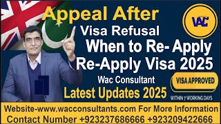 Appeal After Visa Refusal - 2024 | When to Reapply | How to apply| Right to appeal, Judicial Review