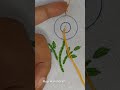 Amazing Flower Hand Embroidery Designs !!! Very Easy Bullion Knot stitch Flower Embroidery Tutorial