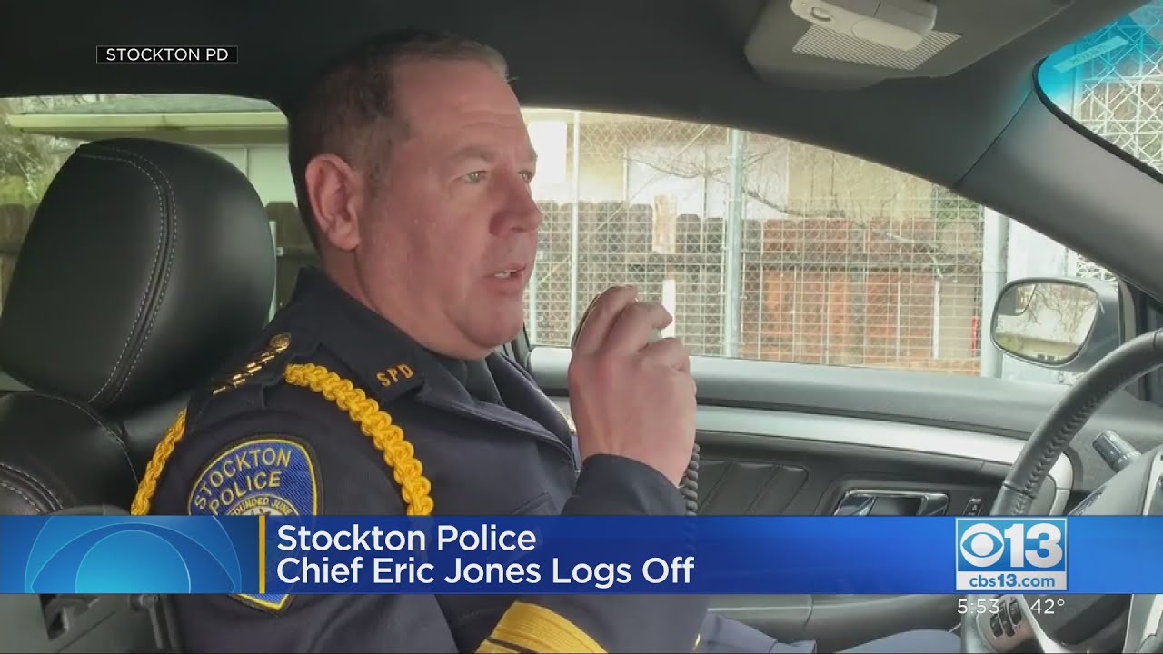 Stockton Police Chief Eric Jones Logs Off Youtube