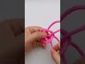 编绳 绳结 花瓣结教程braiding rope knot petal knot tutorial shorts