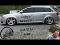 B7 Audi A4 Gets Bagged On Air Lift Performance 3P (Colby Vlog)