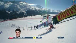 Men's Combined Slalom 2017 FIS Alpine World Ski Championships, St. Moritz