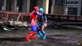 [Battles] Mortal Kombat 9 Fatalities Rain Spiderman