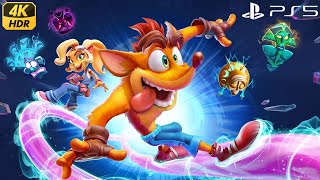 Crash Bandicoot 4: It's About Time (PS5 Version) - Level 1 - 4K HDR 60FPS Gameplay