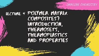 Polymer matrix composites part 1| Thermosets and Thermoplastics| Properties of PMCs