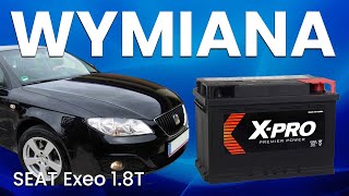 Wymiana akumulatora w Seat Exeo na akumulator X-PRO