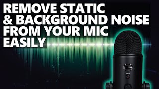 Eliminate microphone STATIC, BUZZING \u0026 BACKGROUND NOISE FREE - Voicemeeter + Minihost