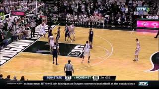 Kyle Ahrens Putback Dunk vs. Penn State