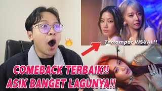 LE SSERAFIM -  'EASY' MV REACTION!! ( FANBOY AUTO LEMAH!! )