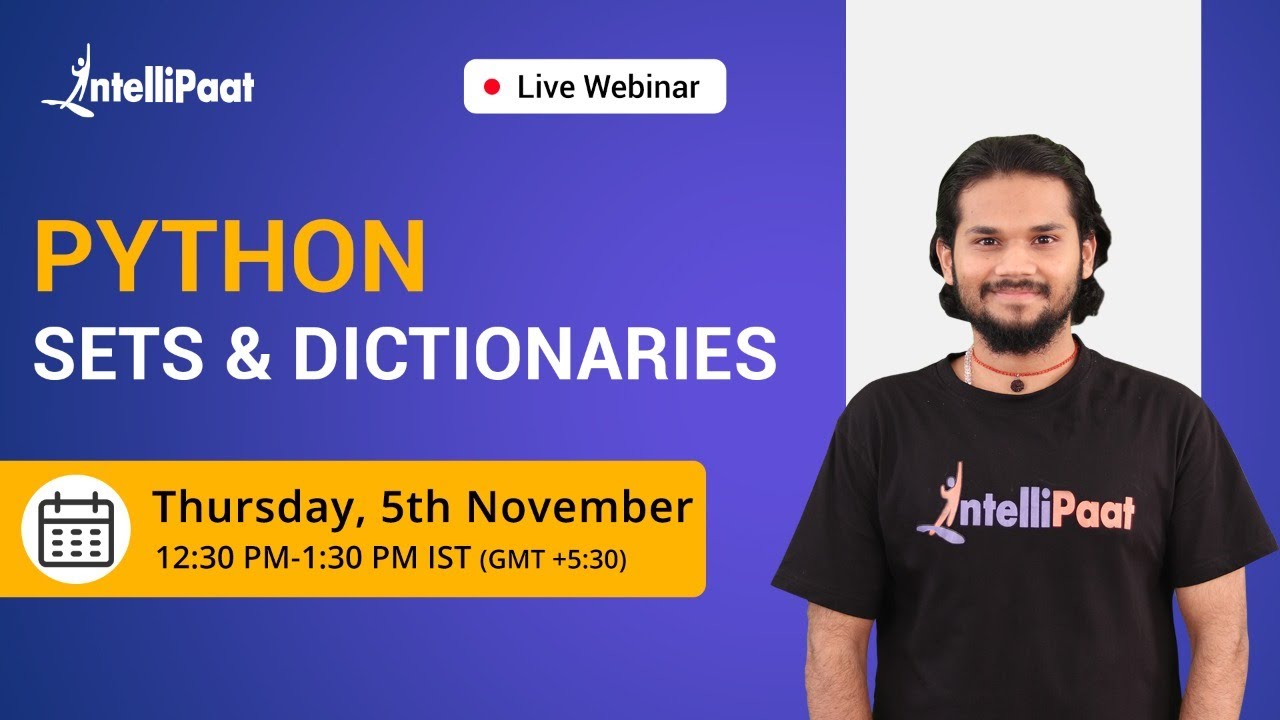 Sets & Dictionaries In Python | Python Fundamentals | Python Training ...