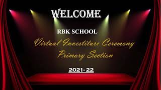 Virtual investiture ceremony primary section | RBK Mira Road