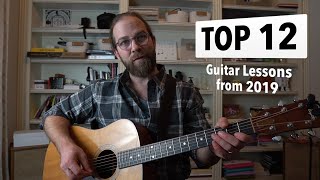 Top 12 guitar lessons from 2019