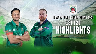 Bangladesh vs Ireland Highlights || 1st T20I || Ireland tour of Bangladesh 2023