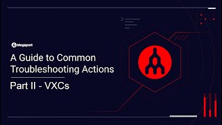 Common Troubleshooting Actions, Part II - VXCs