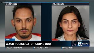 Waco police catch crime duo