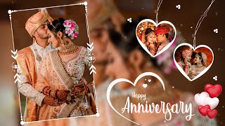 Anniversary video editing | marriage anniversary video editing | anniversary template | Gsk Editing