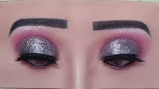 Smokey glitter eye makeup | best smokey eye makeup tutorial @AraishCosmeticsFash