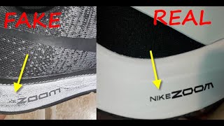 Nike Zoom pegasus real vs fake review. How to spot counterfeit Nike Zoom sneakers