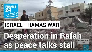 ‘We found them torn apart’: Desperation in Rafah as peace talks stall • FRANCE 24 English