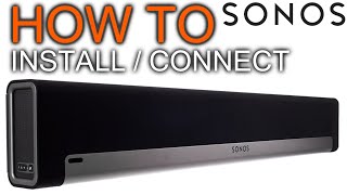 How to install Sonos PlayBar
