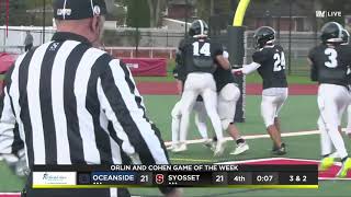 Highlights: Syosset defeats Oceanside at homecoming