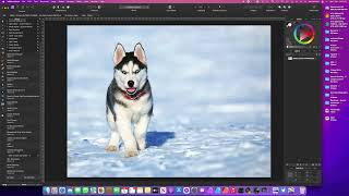 Affinity Photo Content Aware Move macro demo