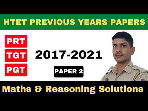 HTET Previous Years Papers Level 1, Level 2, Level 3 | Maths ...