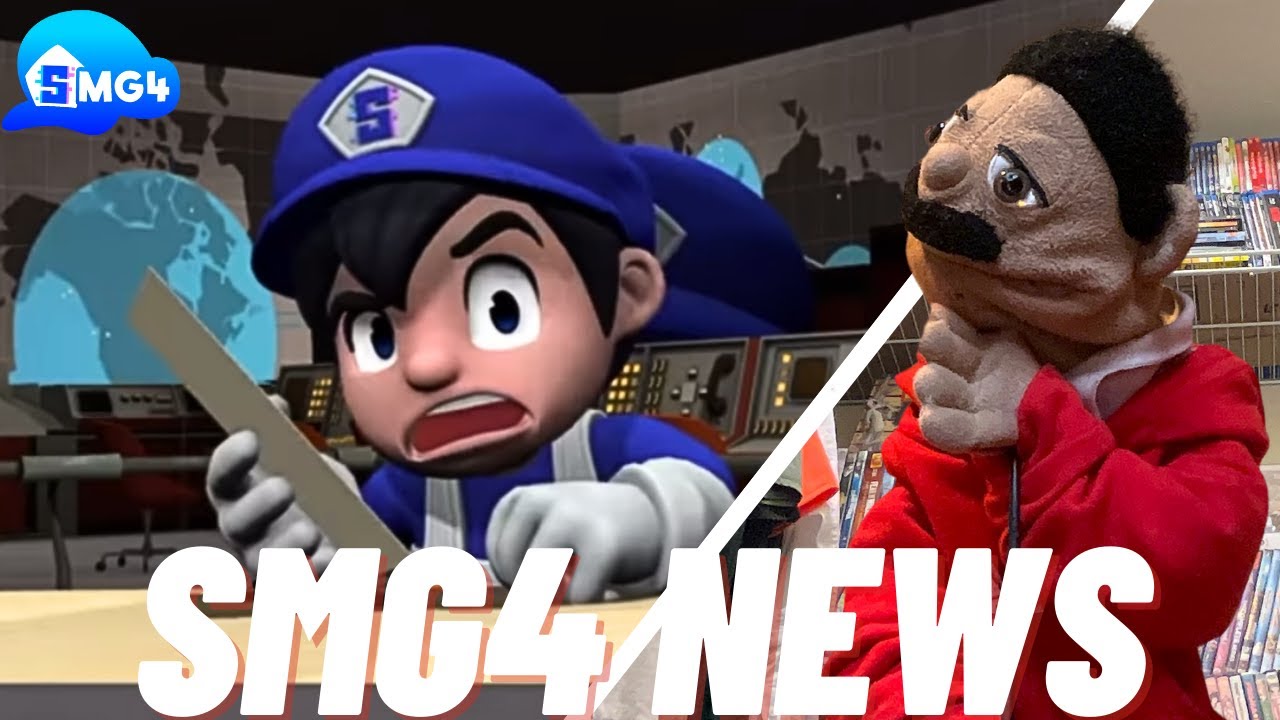 Smg4 Smg4 News Reaction Puppet Reaction Youtube