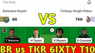 BR vs TKR Dream 11 | TKR vs BR Dream 11 team prediction