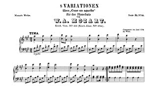 Mozart: 8 Variations on \