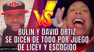 BULIN HUMILLA A DAVID ORTÍZ Y ESTE APUESTA 1 MILLÓN DE DÓLARES POR JUEGO DE PELOTA LICEY VS ESCOGIDO