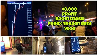 [My Personal Strategy] I Made $8,000 PROFIT/ Boom Crash Best indicator strategy] Forex lifestyle]