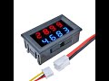 DC 100v 10A Mini Digital Voltmeter Ammeter 4 Bit LED Display