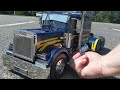 tamiya grand hauler tam56334 with mfc part 4 the first drive of the finished truck