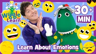 Wiggle and Learn 📚 Learning about Emotions and Feelings - with Music! 😄😲🎶 The Wi