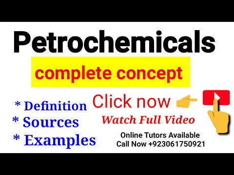 What are petrochemicals | Complete concept of #petrochemistry #Definition for #tutor +923061750921