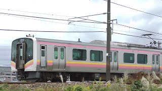 E129系B20編成【4K】信越本線上り普通長岡行き436M