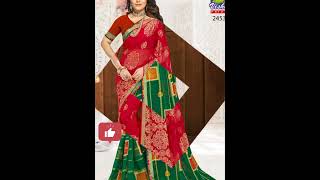 Designer saree collection l vishal print ka new catalog .#partywearsaree #saree