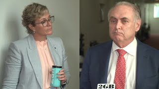 Zali Steggall confronts Don Farrell over electoral reforms