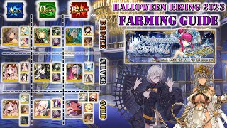 FGO NA - Halloween Rising 2023 – Complete Event Guide (analysis \u0026 3T farming comps)